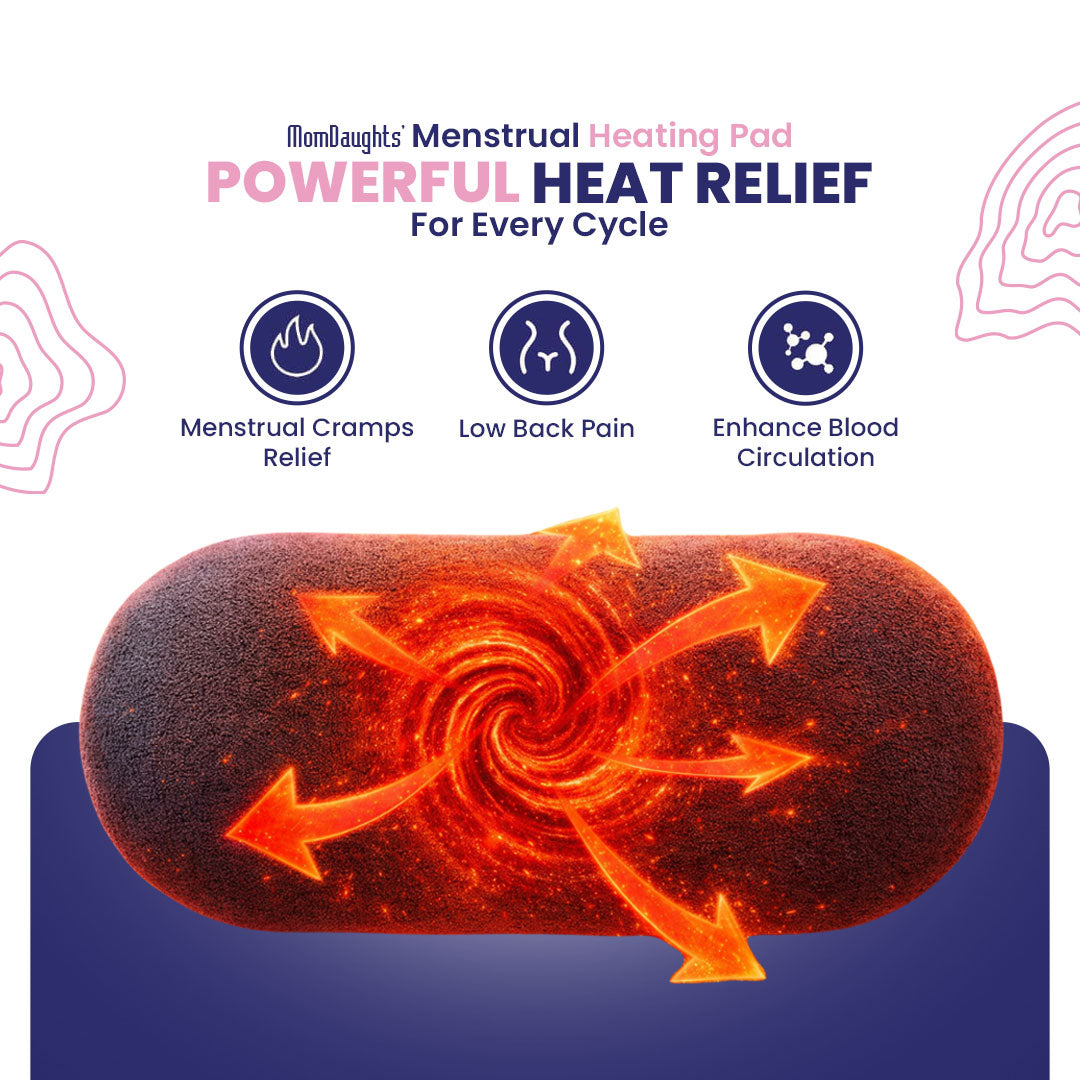 Menstrual Period Heating Pad for Cramps Massage