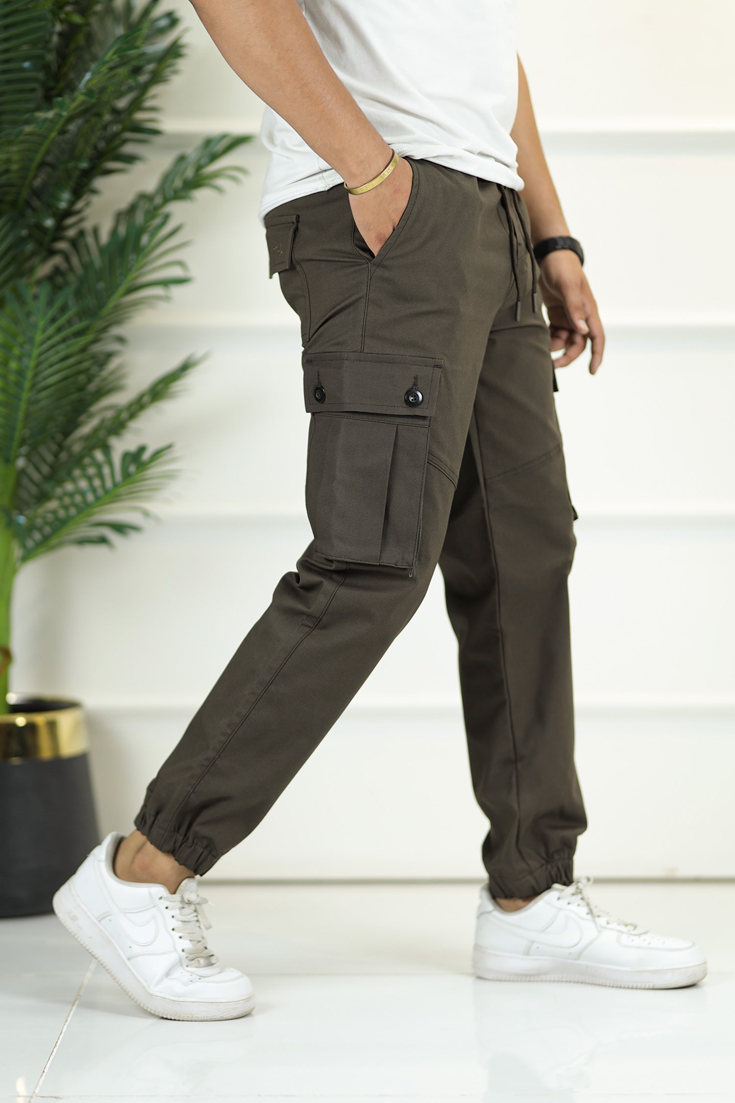 6 Pockets Premium Cotton Cargo Trouser
