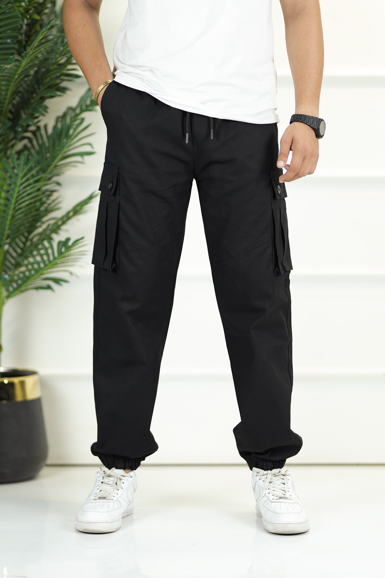 6 Pockets Premium Cotton Cargo Trouser