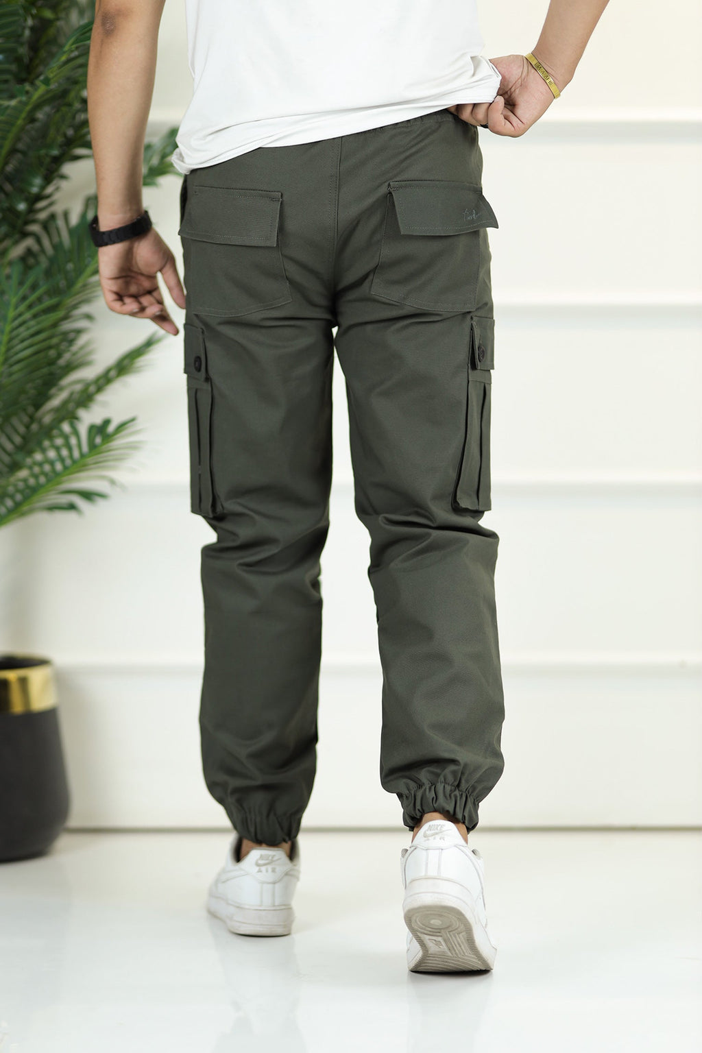 6 Pockets Premium Cotton Cargo Trouser