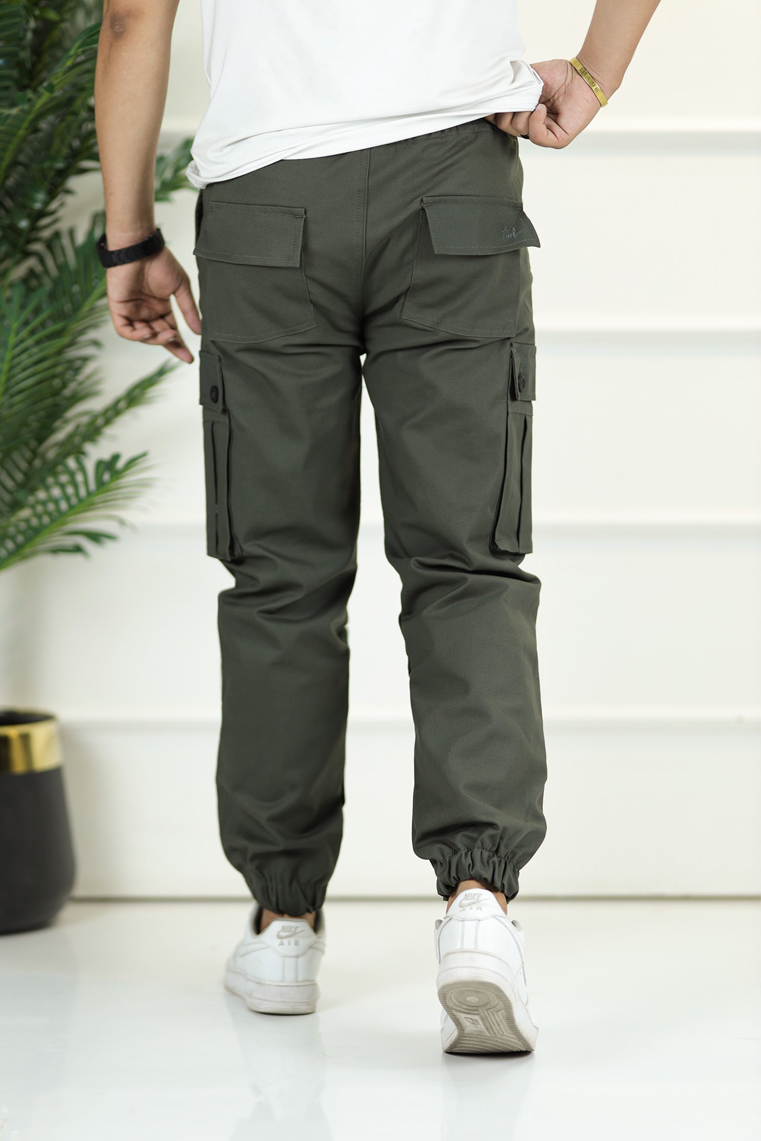 6 Pockets Premium Cotton Cargo Trouser